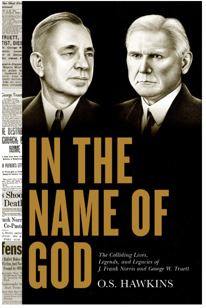 In the Name of God book cover by O.S. Hawkins