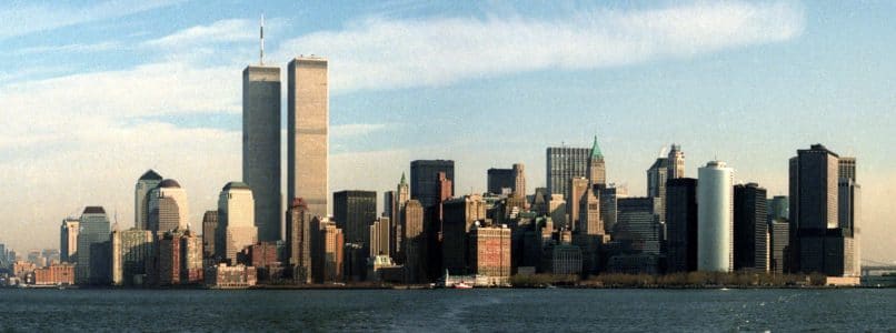 Pre 9/11 Lower Manhattan Skyline
