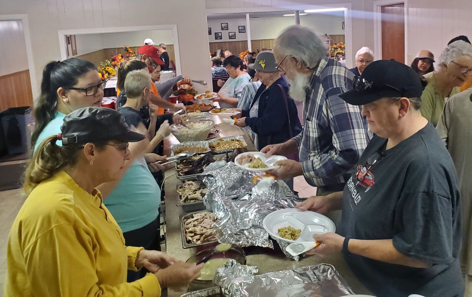 FBC Swan Thanksgiving meal