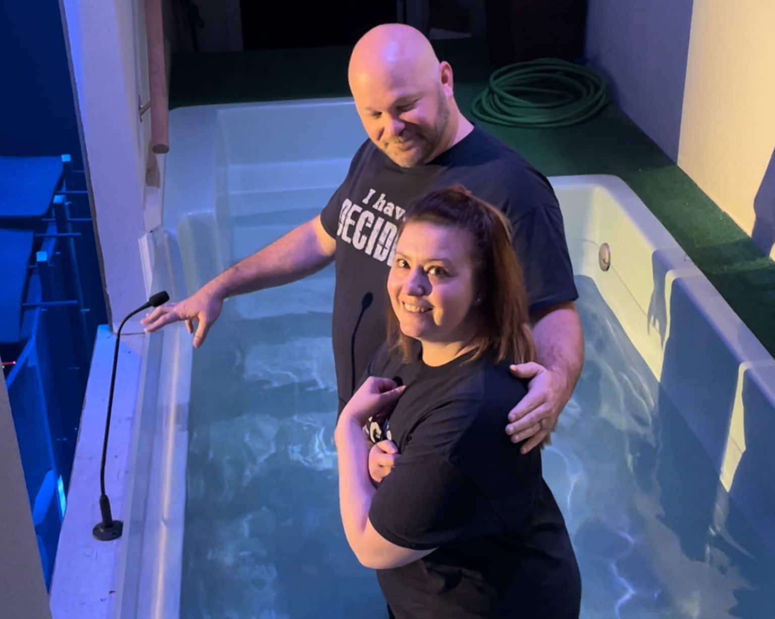 UK resident baptized Weatherford