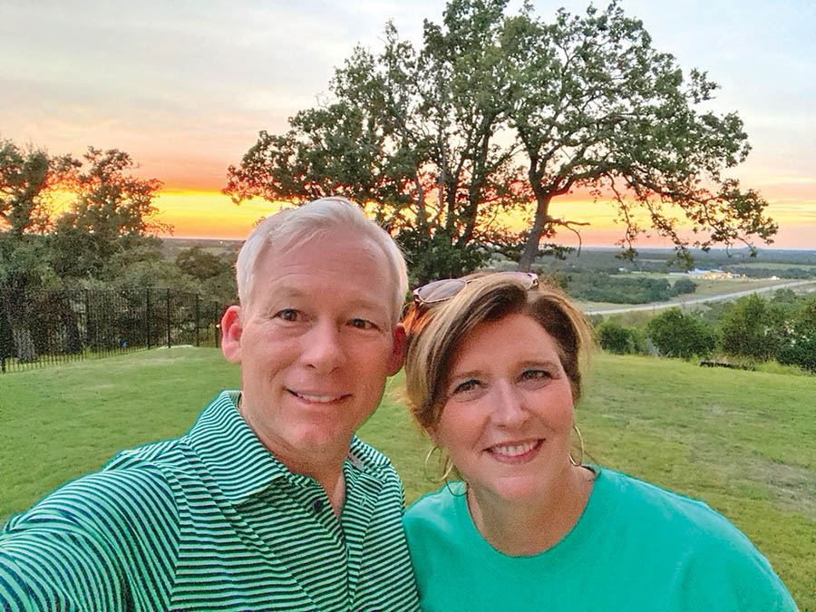 Danny Forshee, pastor of Great Hills Baptist Church in Austin, cites transparency with his wife and a renewed joy in praise and worship as sources of strength for him.