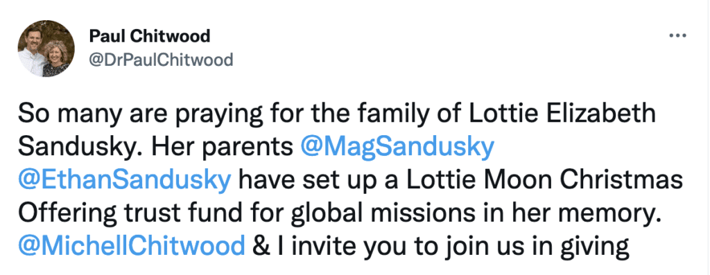 13 months of joy, an eternity of impact 1 Chitwood tweet