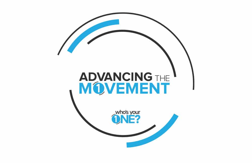 who's your one - advancing the movement logo