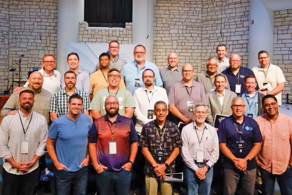 Pictured are the pastors who attended the prayer retreat at FBC Forney.  SUBMITTED PHOTO