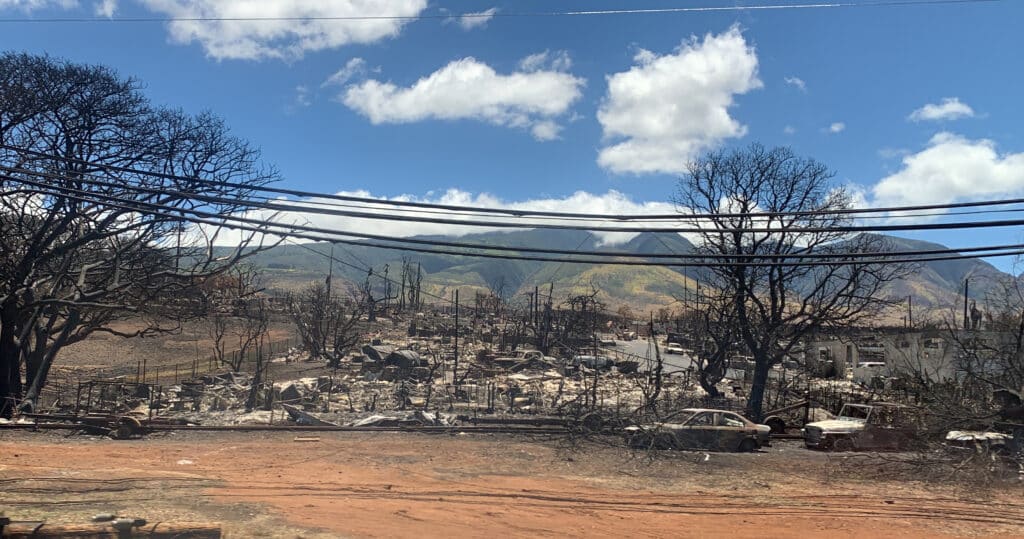 Iglesias de Maui después del incendio de Lahaina: 'No vamos a volver a la normalidad'.