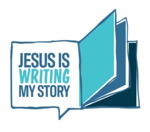 Logotipo de Jesús está escribiendo mi historia