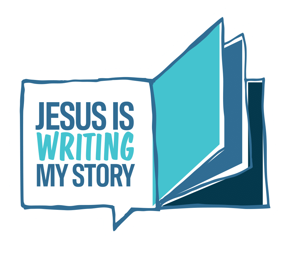 Jesus is Writing My Story logo